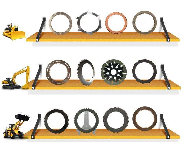Industrial friction disc and brake plate range